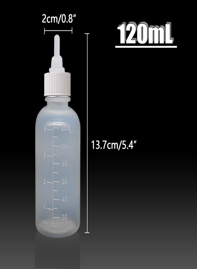 GKYZBB 4Pack 120ML pet Puppy Bottles for Nursing,Kitten Bottle Feeding Kit Nipple for Newborn Kitten Puppy Rabbits Squirrel Animals - Image 2